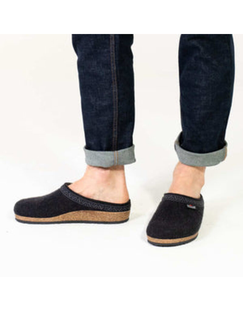 STEGMANN MEN'S ORIGINAL 108WOOL CLOG-GRAPHITE
