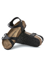 BIRKENSTOCK KUMBA OILED LEATHER-BLACK