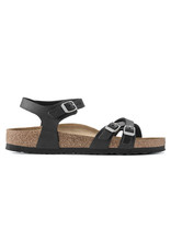 BIRKENSTOCK KUMBA OILED LEATHER-BLACK