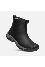 KEEN WOMEN'S GRETA CHELSEA WATERPROOF BOOT-BLACK/STEEL GREY