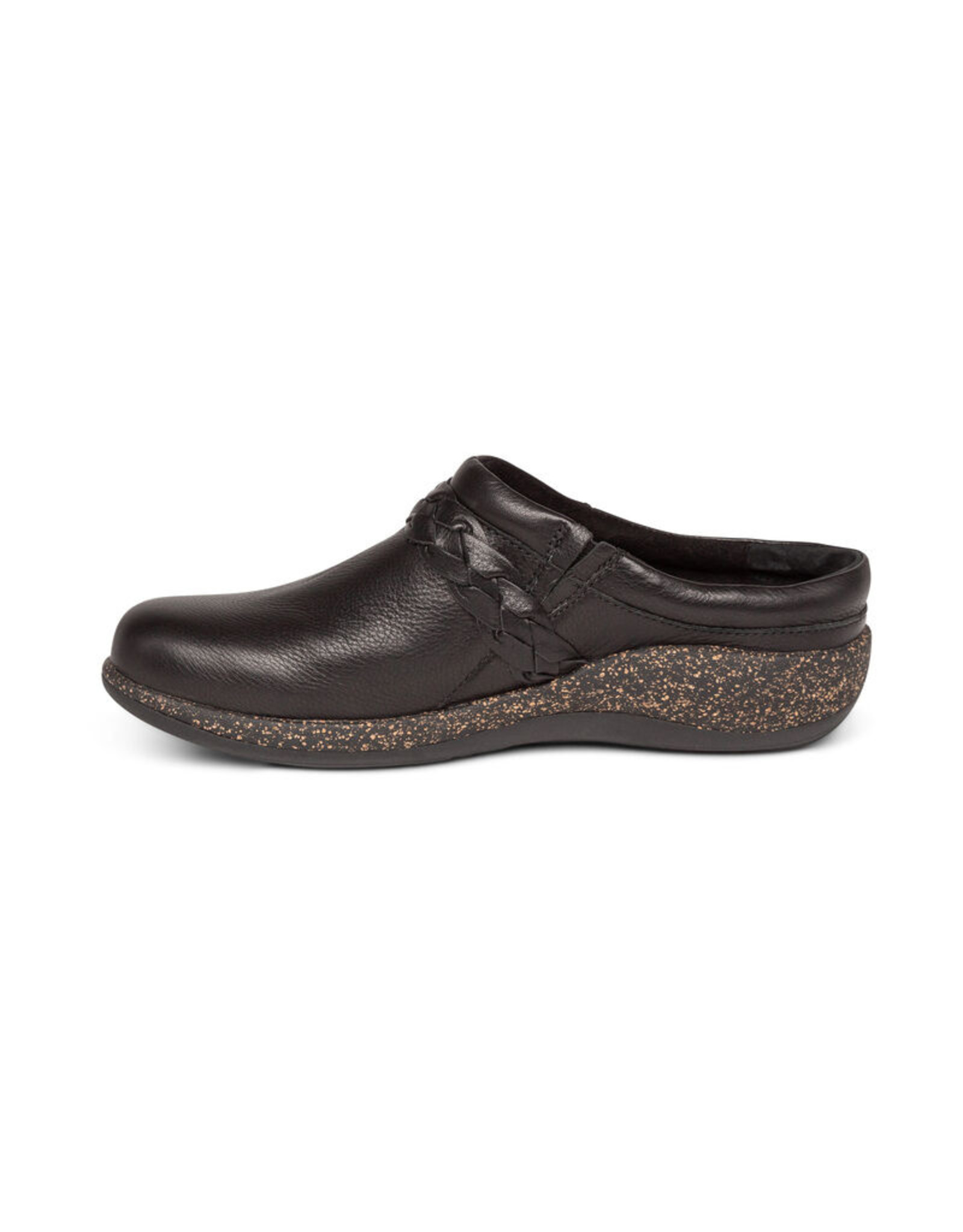 AETREX WOMEN'S LIBBY CLOG-BLACK