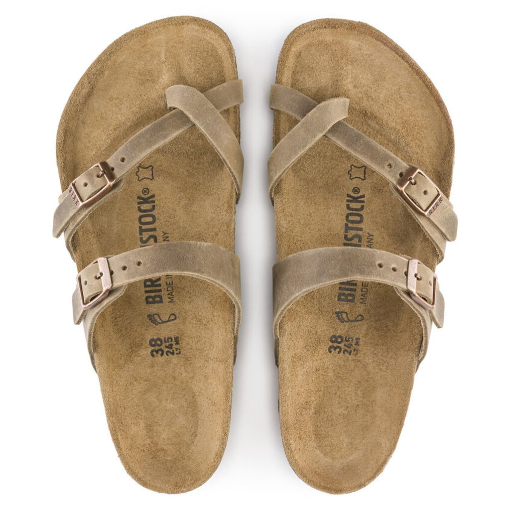 BIRKENSTOCK MAYARI OILED LEATHER-TOBACCO