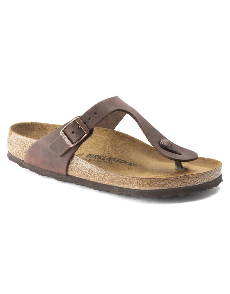 BIRKENSTOCK GIZEH OILED LEATHER-HABANA - BEND SHOE CO