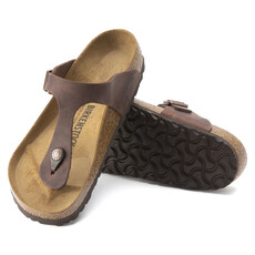 BIRKENSTOCK GIZEH OILED LEATHER-HABANA - BEND SHOE CO
