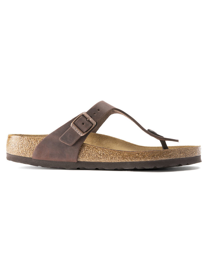 BIRKENSTOCK GIZEH OILED LEATHER-HABANA - BEND SHOE CO