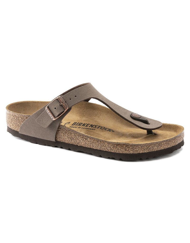 BIRKENSTOCK GIZEH BIRKO-FLOR-MOCCA