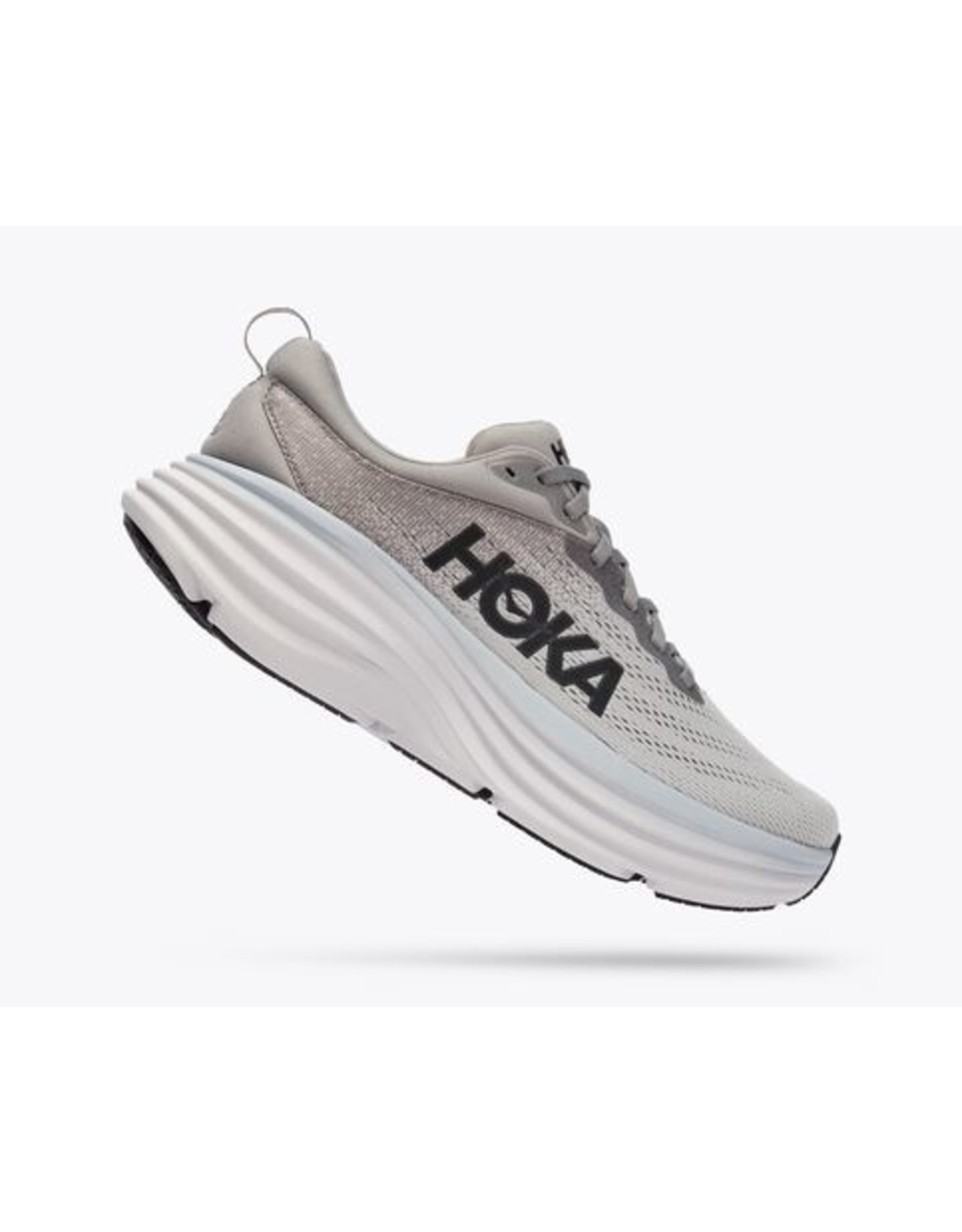 HOKA ONE ONE MEN'S BONDI 8-SHARKSKIN/HARBOR MIST