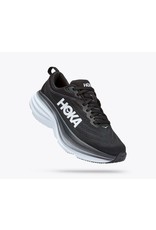 HOKA ONE ONE WOMEN'S BONDI 8-BLACK/WHITE