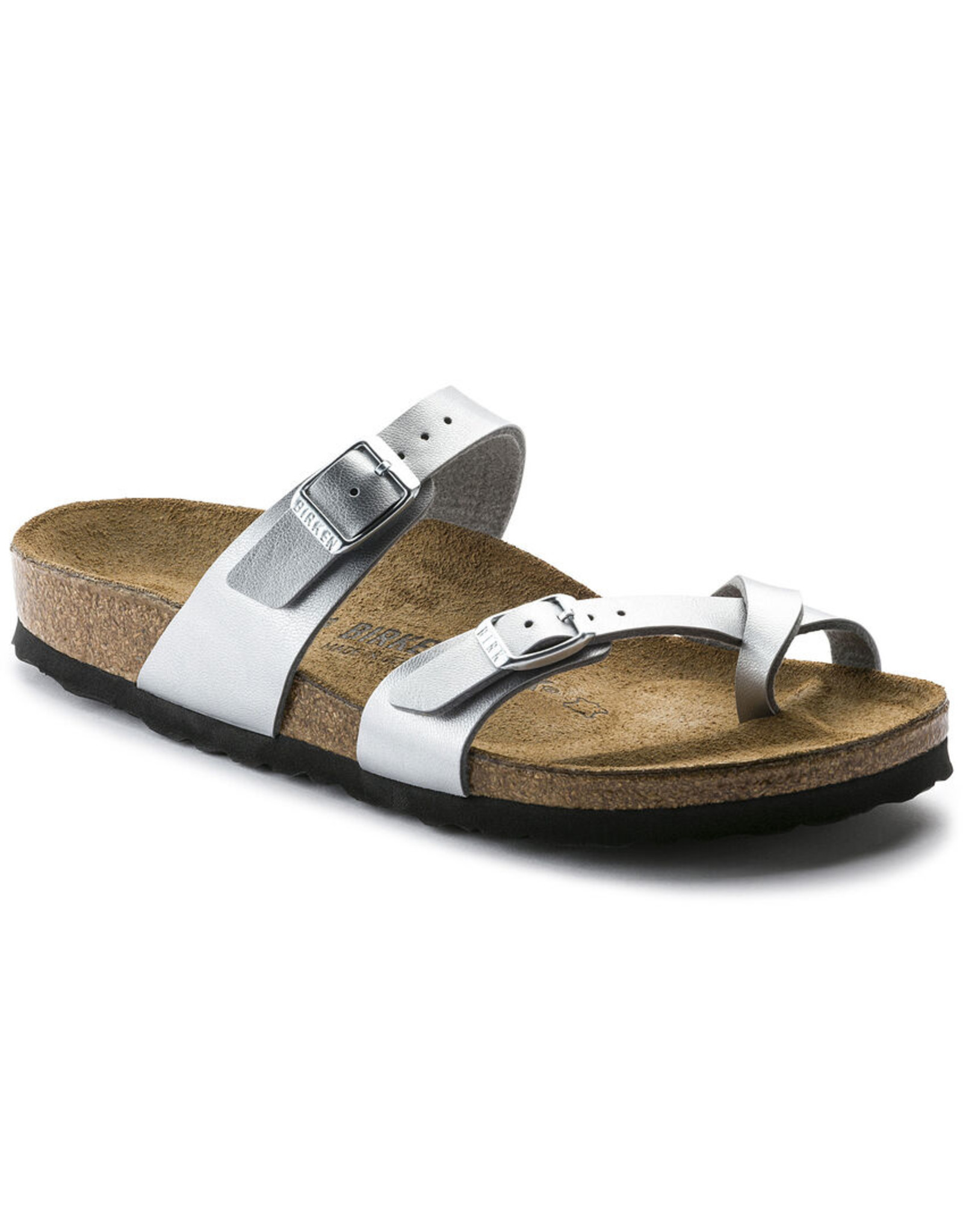 BIRKENSTOCK MAYARI BIRKO-FLOR-SILVER