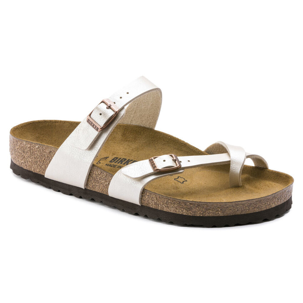 BIRKENSTOCK MAYARI BIRKO-FLOR-GRACEFUL PEARL WHITE