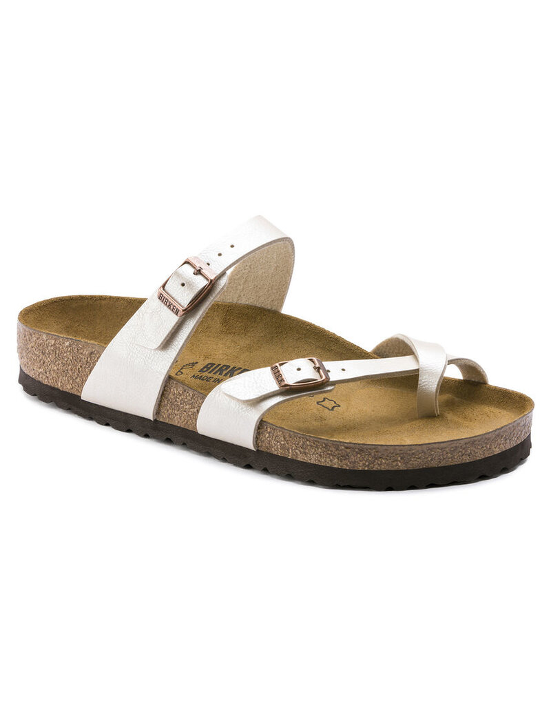 BIRKENSTOCK MAYARI BIRKO-FLOR-GRACEFUL PEARL WHITE