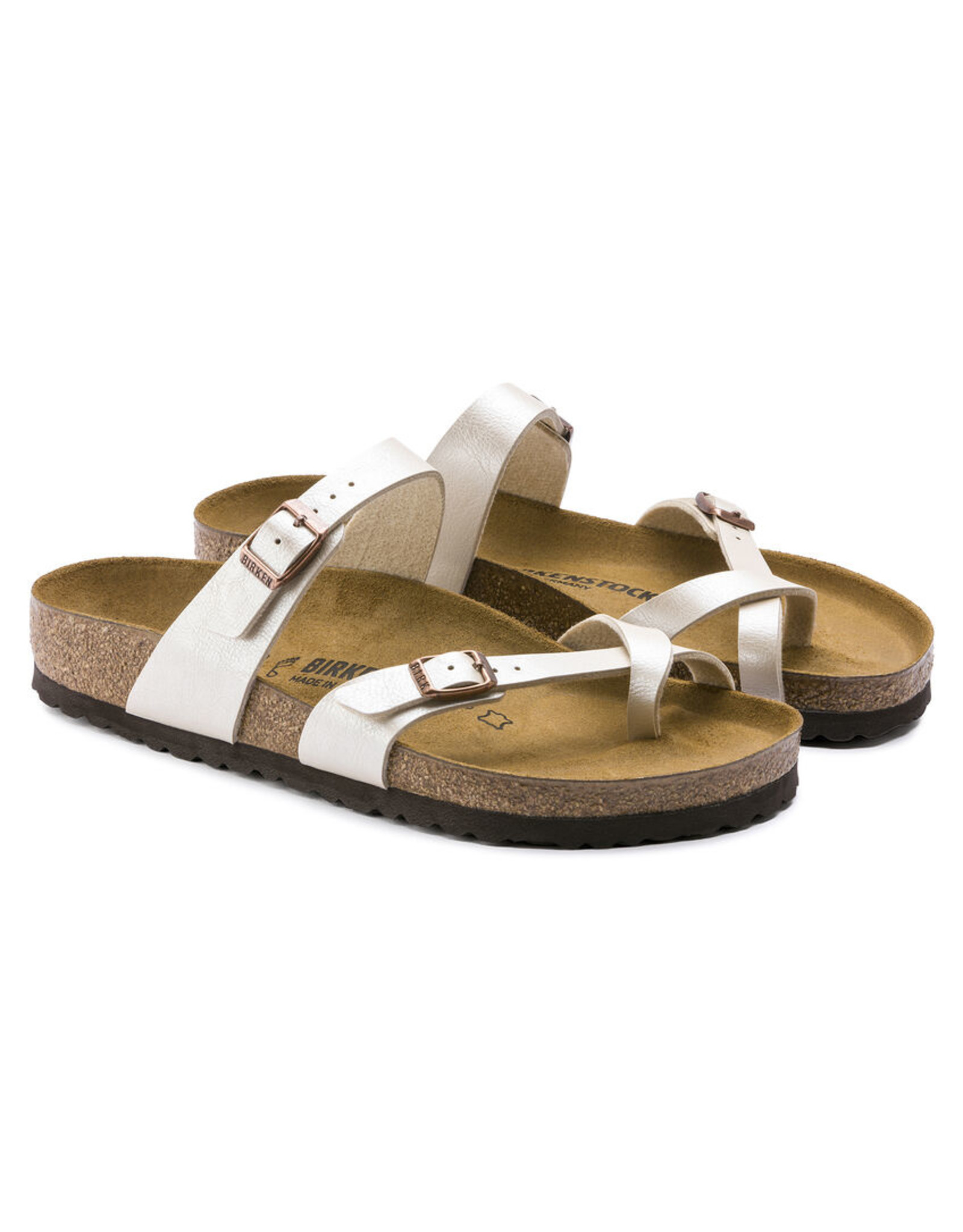 BIRKENSTOCK MAYARI BIRKO-FLOR-GRACEFUL PEARL WHITE