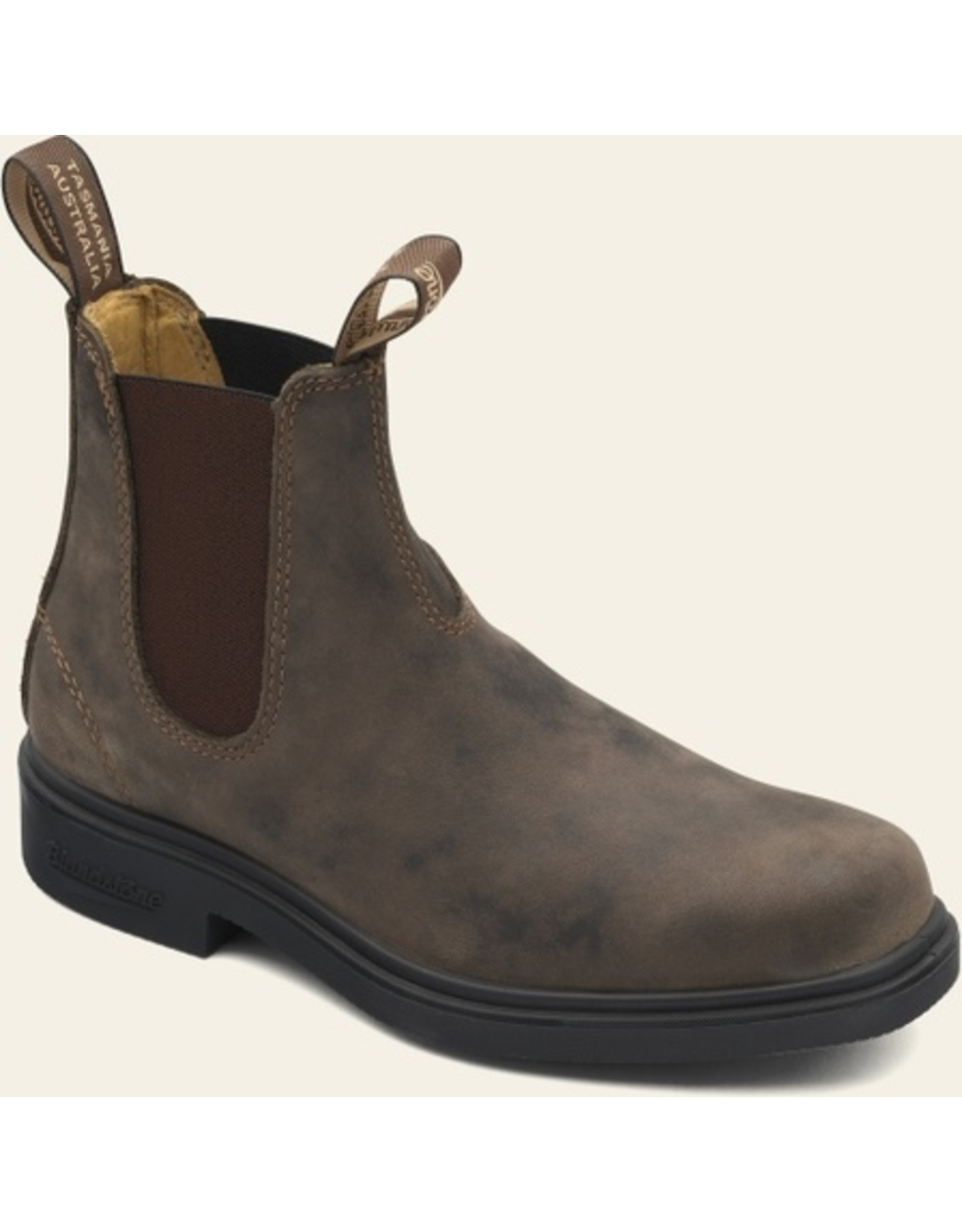 BLUNDSTONE DRESS CHELSEA BOOT #1306-RUSTIC BROWN