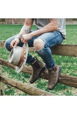 BLUNDSTONE DRESS CHELSEA BOOT #1306-RUSTIC BROWN