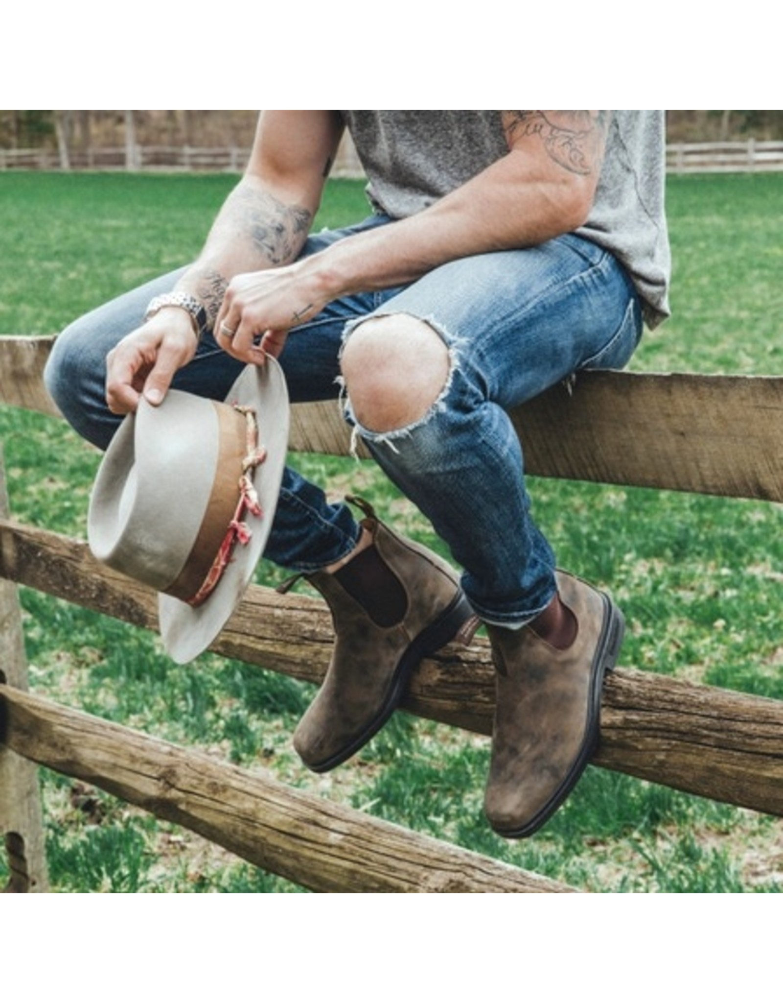 Blundstone Rustic Brown Dress Chelsea Boot – Ledbury