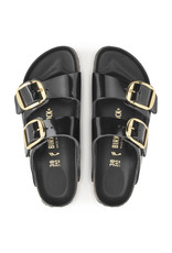 BIRKENSTOCK ARIZONA BIG BUCKLE NATURAL PATENT LEATHER-HIGH SHINE BLACK