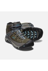 KEEN WOMEN'S TARGHEE III MID WATERPROOF BOOT-MAGNET/ATLANTIC BLUE