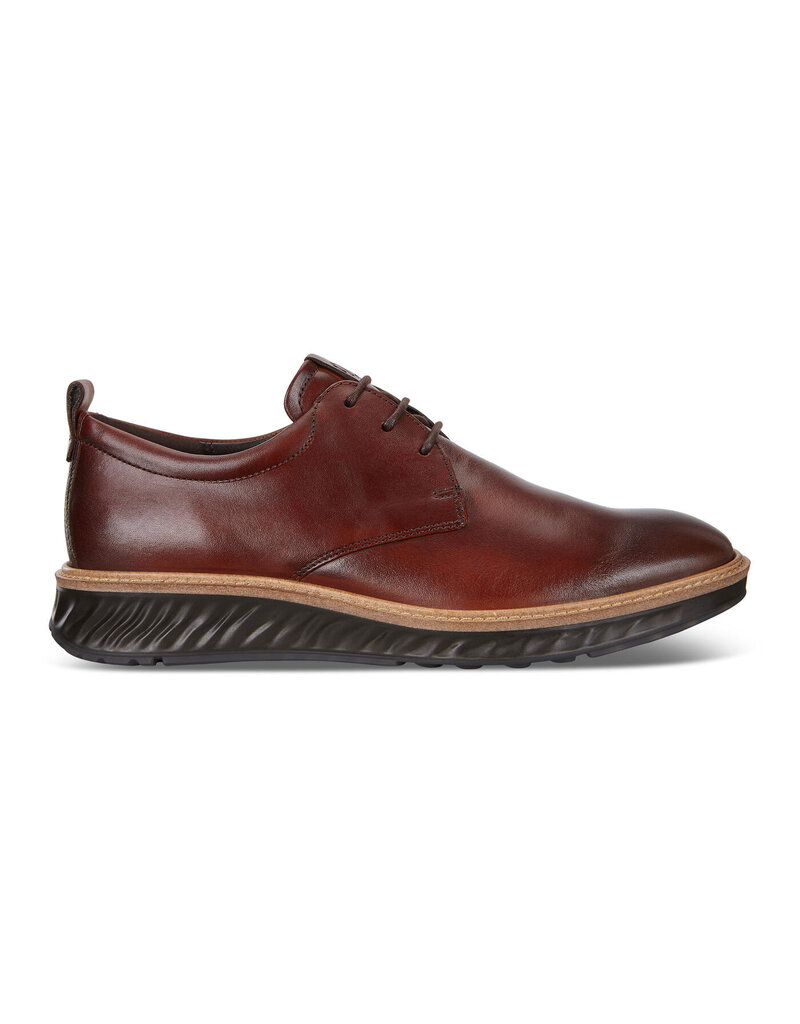 ECCO MEN'S ST.1 HYBRID PLAIN TOE-COGNAC