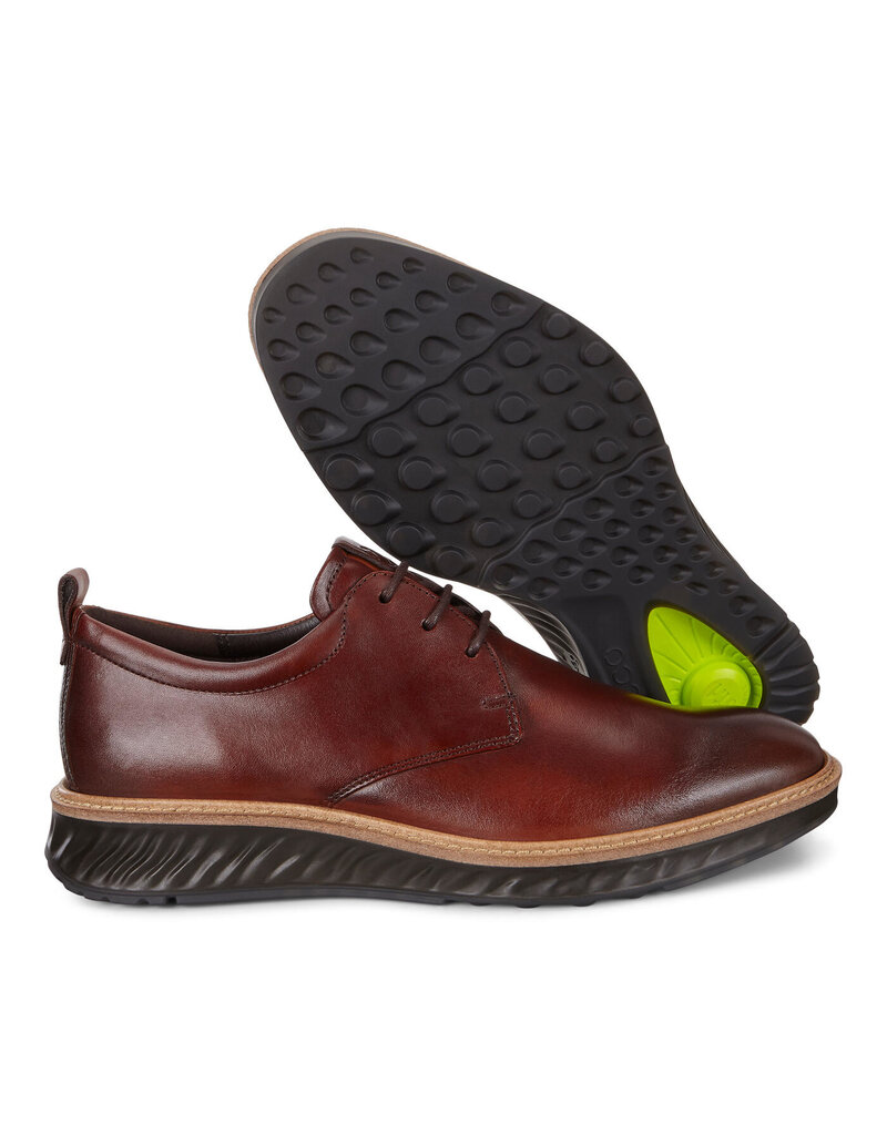ECCO MEN'S ST.1 HYBRID PLAIN TOE-COGNAC