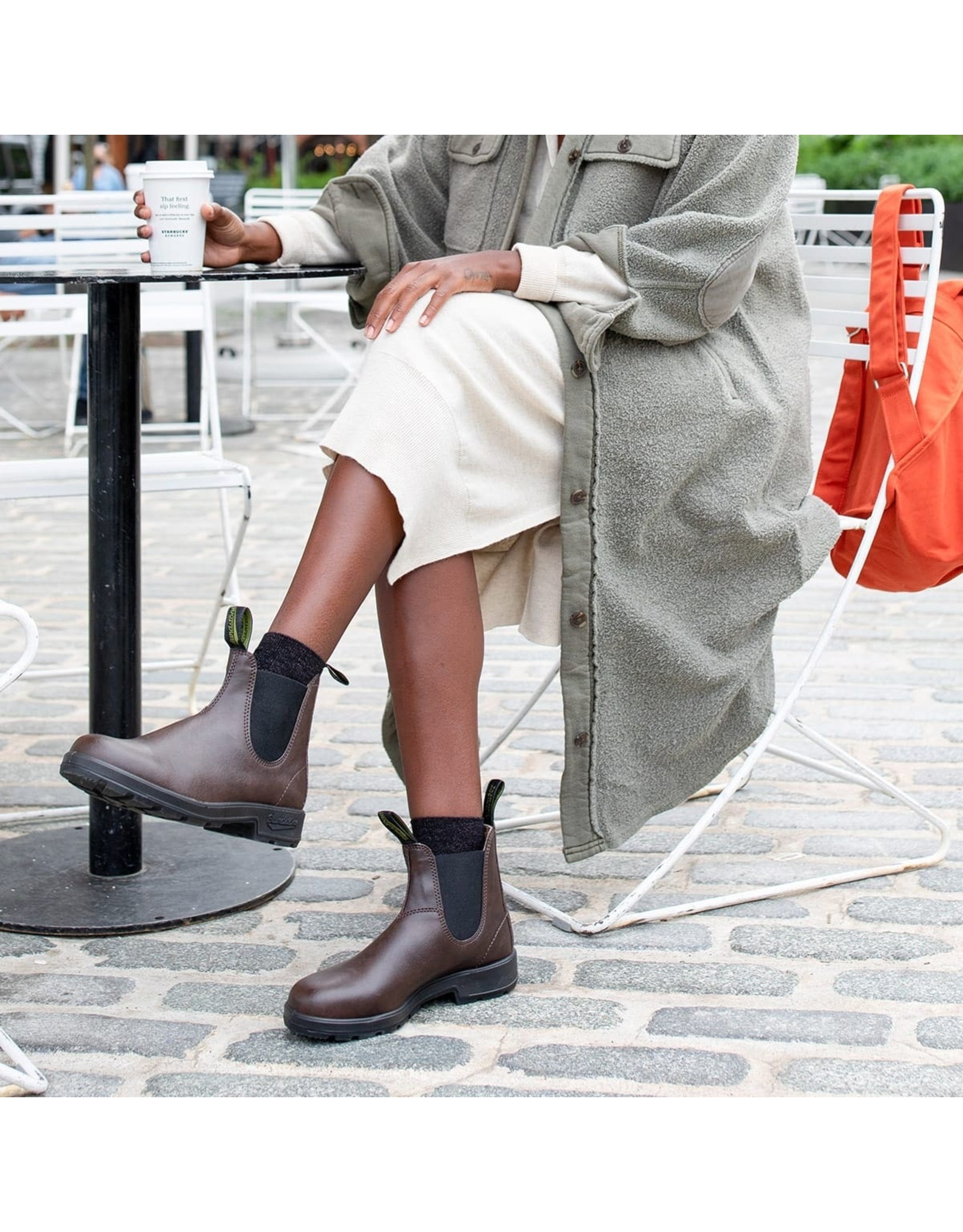 BLUNDSTONE ORIGINAL VEGAN CHELSEA BOOT #2116-BROWN