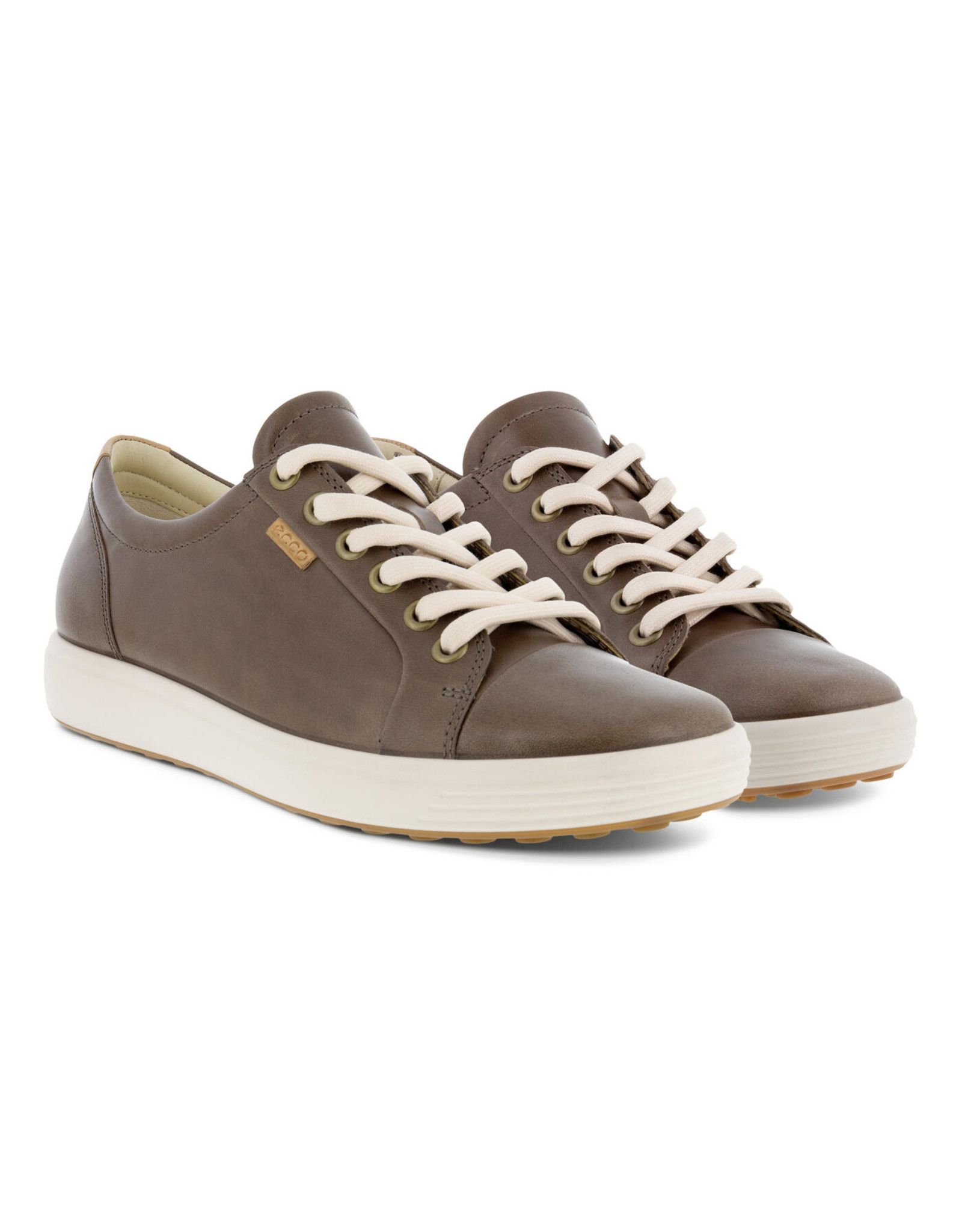 ECCO WOMEN'S SOFT 7 SNEAKER-TAUPE