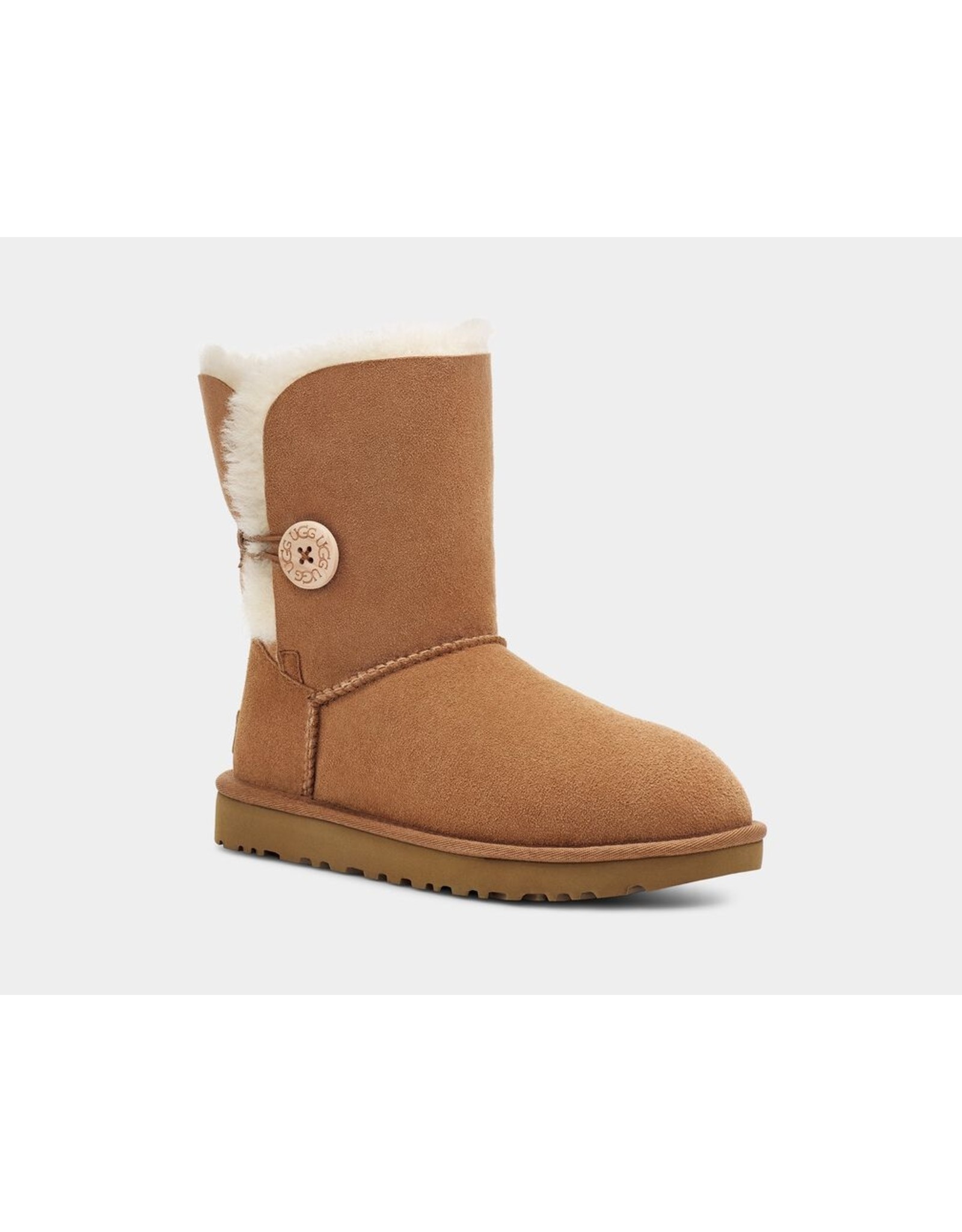 UGG WOMEN'S BAILEY BUTTON II-CHESTNUT