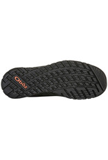 OBOZ MEN'S BOZEMAN LOW LEATHER WIDE-CHARCOAL