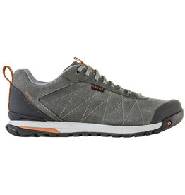 OBOZ MEN'S BOZEMAN LOW LEATHER-CHARCOAL