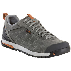 OBOZ MEN'S BOZEMAN LOW LEATHER-CHARCOAL