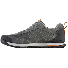 OBOZ MEN'S BOZEMAN LOW LEATHER-CHARCOAL