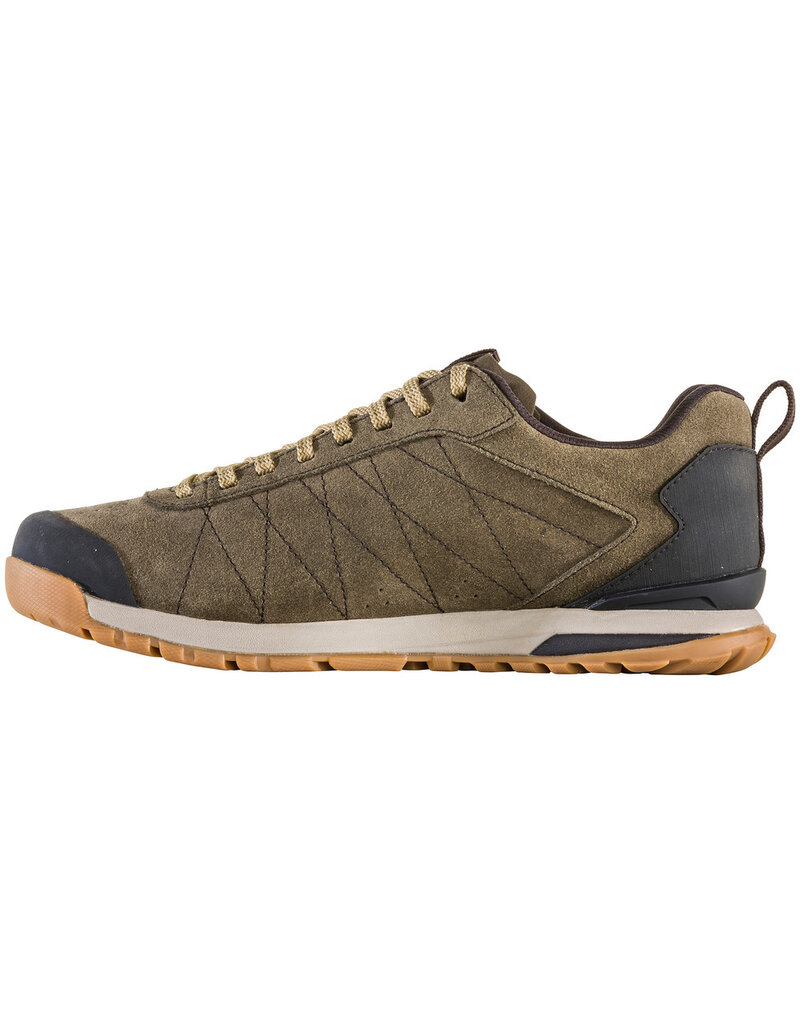 OBOZ MEN'S BOZEMAN LOW WIDE LEATHER-CANTEEN