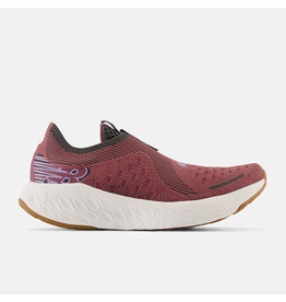 NEW BALANCE WOMEN'S 1080 UNLACED-WASHED BURGUNDY/BLACKTOP