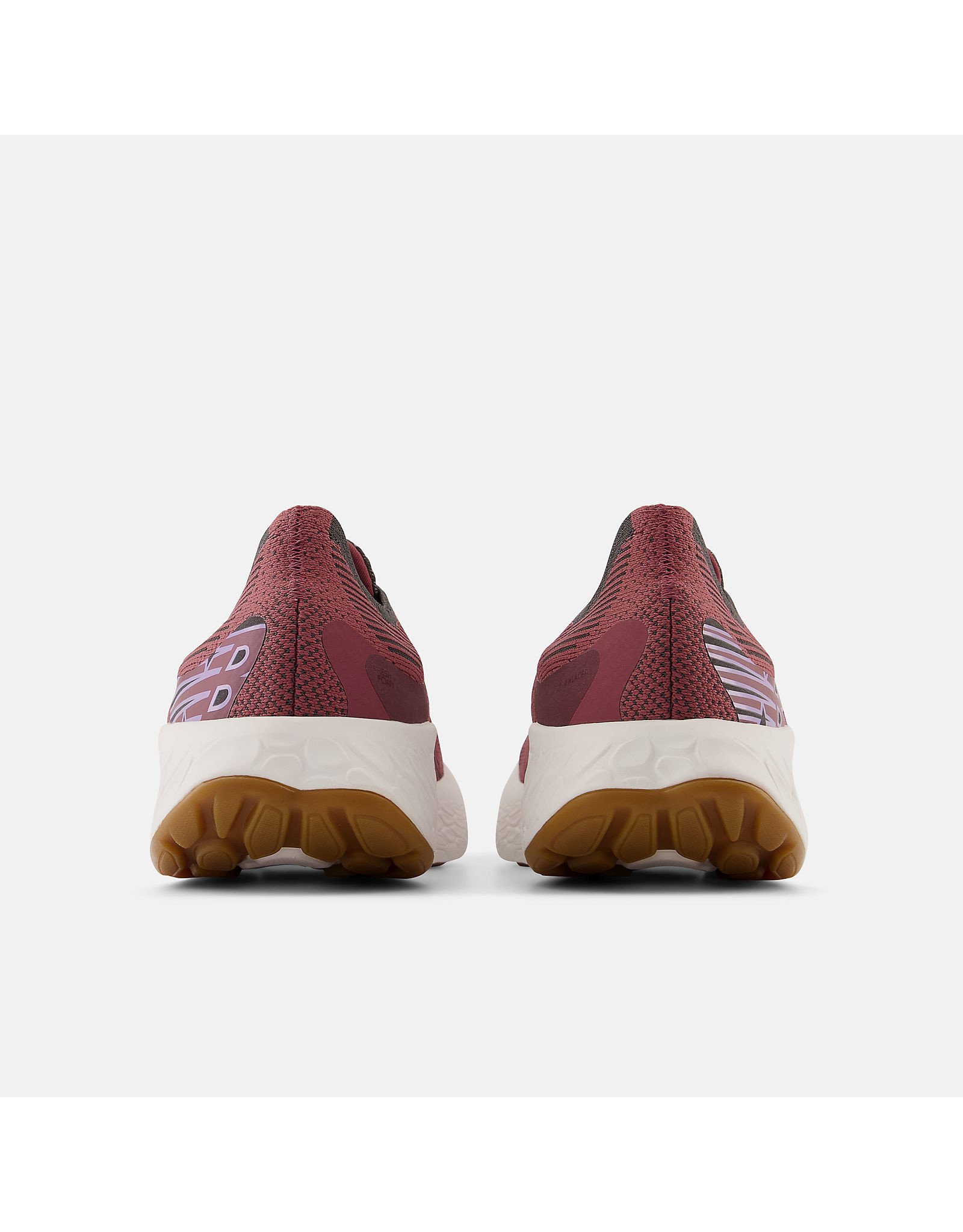 NEW BALANCE WOMEN'S 1080 UNLACED-WASHED BURGUNDY/BLACKTOP