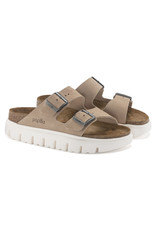 BIRKENSTOCK ARIZONA CHUNKY WARM SAND SUEDE