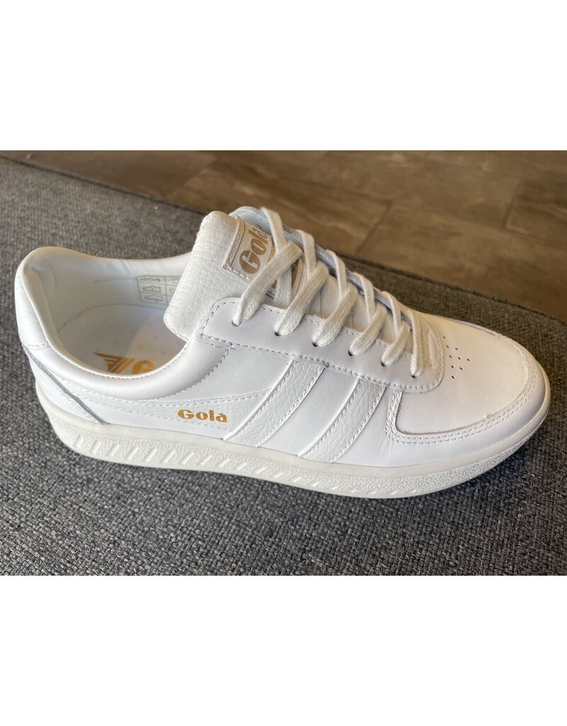 GOLA WOMEN'S GRAND SLAM LEATHER-WHITE