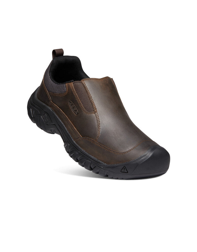 KEEN MEN'S TARGHEE III SLIP-ON-DARK EARTH/MULCH