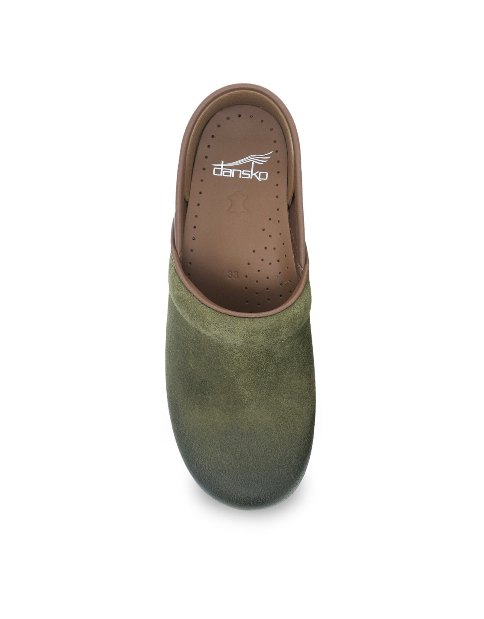 DANSKO PROFESSIONAL GREEN BURNISHED NUBUCK