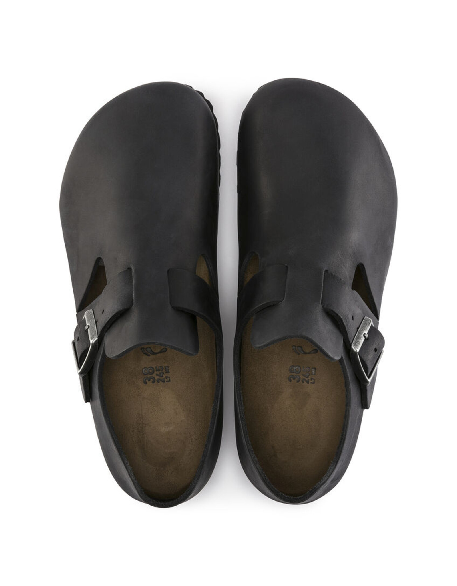 BIRKENSTOCK LONDON-BLACK OILED