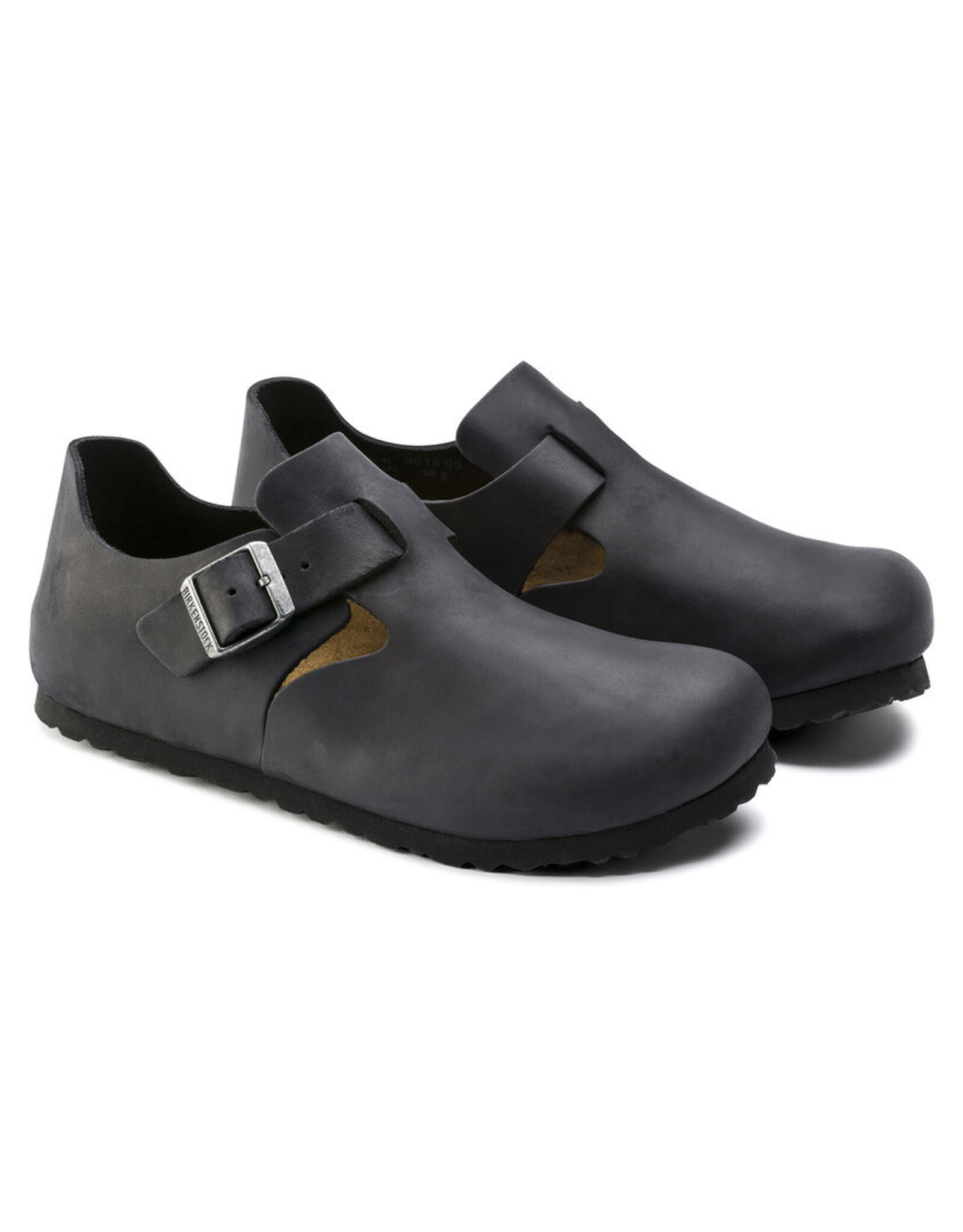 BIRKENSTOCK LONDON-BLACK OILED