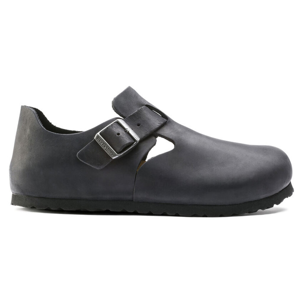 BIRKENSTOCK LONDON-BLACK OILED