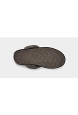 UGG WOMEN'S SCUFFETTE II SLIPPER-BLACK/GREY