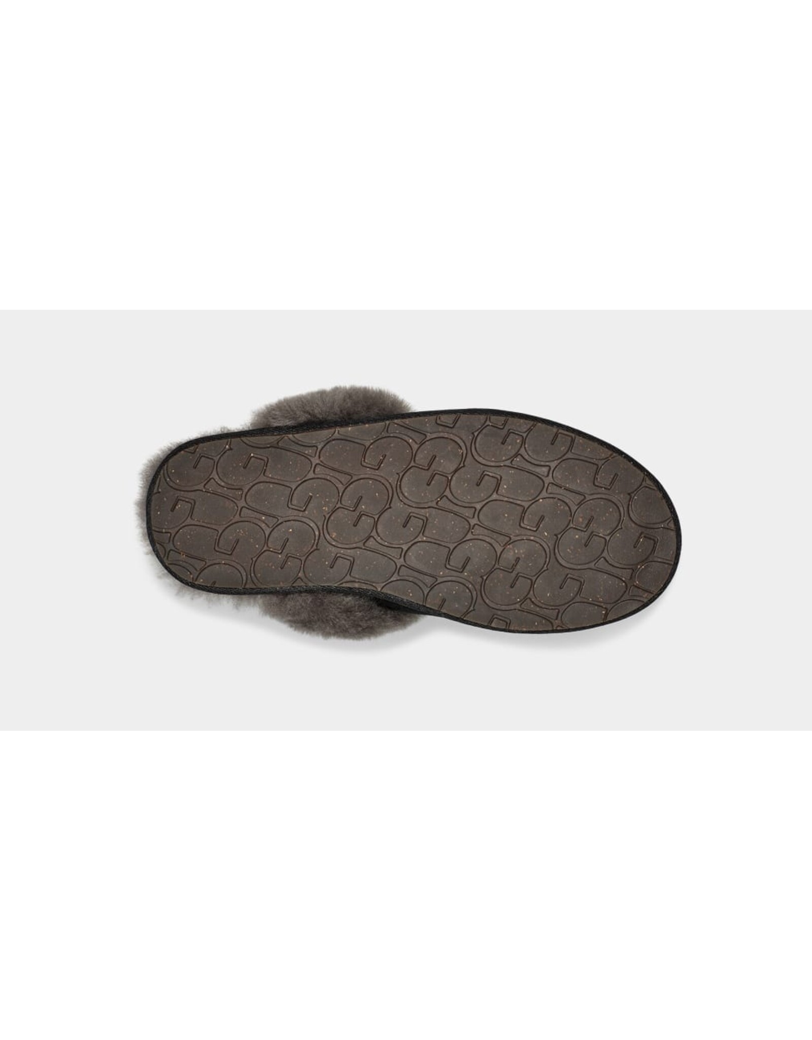 UGG WOMEN'S SCUFFETTE II SLIPPER-BLACK/GREY