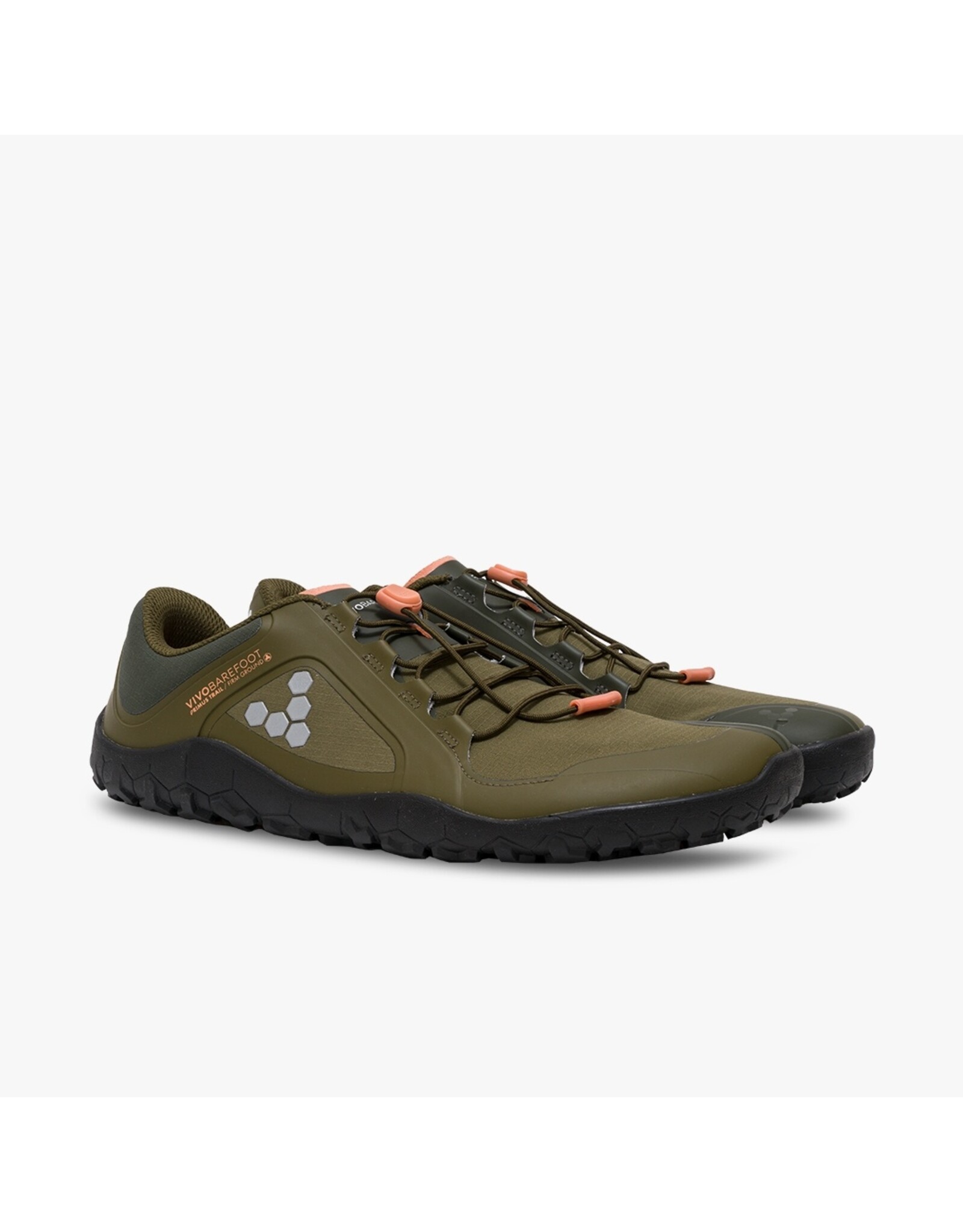 VIVO BAREFOOT MEN'S PRIMUS TRAIL III ALL WEATHER-DARK OLIVE