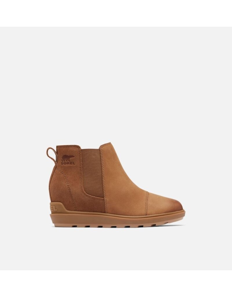 SOREL WOMEN'S EVIE II CHELSEA-TAFFY/GUM