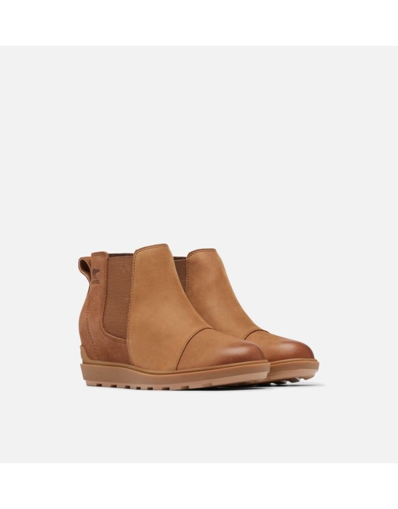 SOREL WOMEN'S EVIE II CHELSEA-TAFFY/GUM