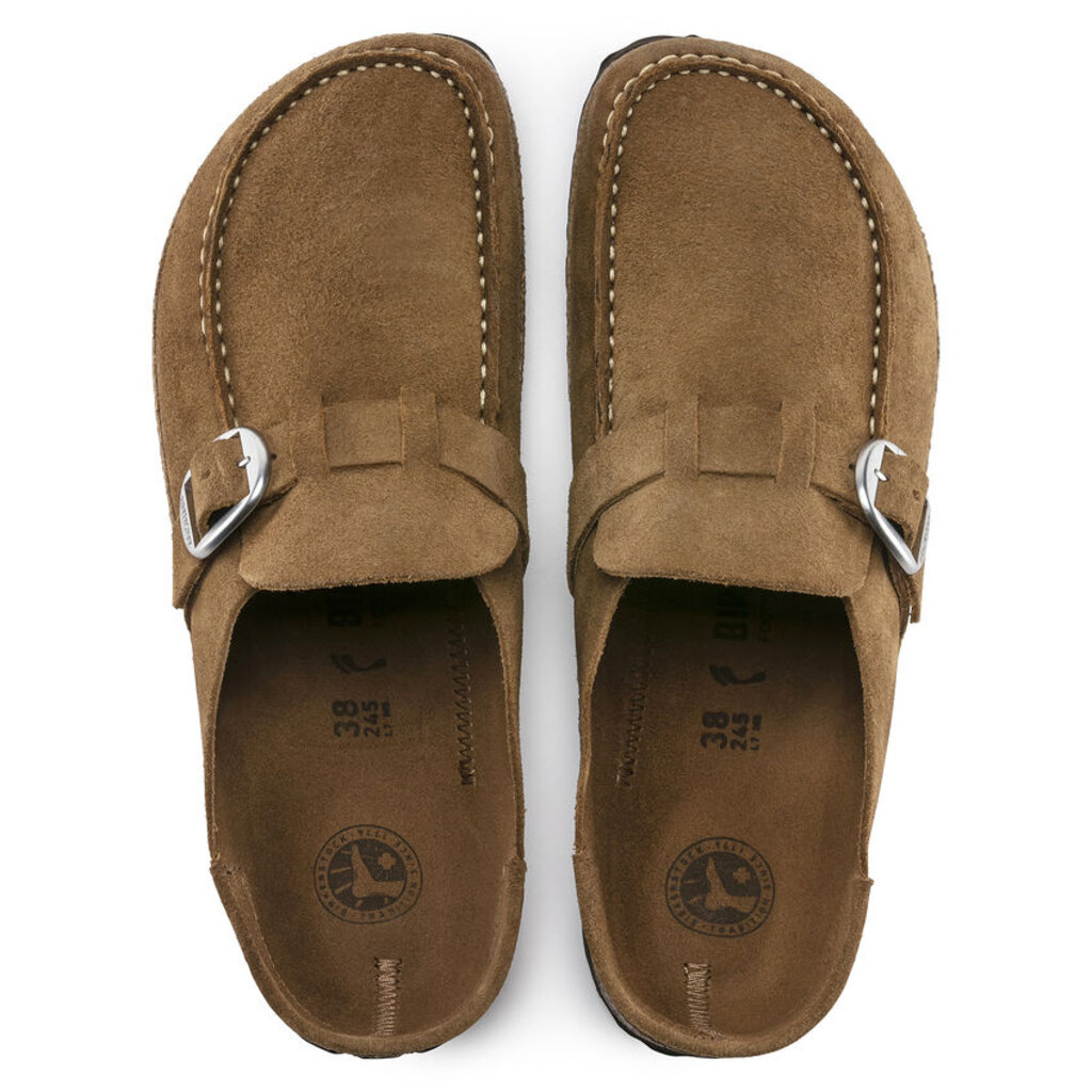 BIRKENSTOCK BUCKLEY- TEA SUEDE - BEND SHOE CO
