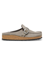 BIRKENSTOCK BUCKLEY SUEDE LEATHER-CORDUROY STONE COIN