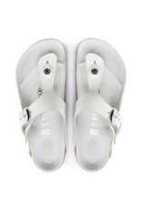 BIRKENSTOCK GIZEH BIG BUCKLE LEATHER-WHITE