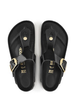 BIRKENSTOCK GIZEH BIG BUCKLE HIGH SHINE BLACK LEATHER SS24