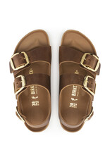 BIRKENSTOCK MILANO BIG BUCKLE COGNAC OILED LEATHER